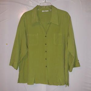 Women's Dress Barn button up top size 2X